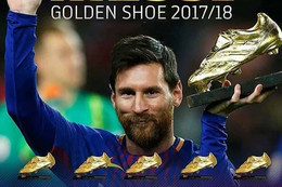 Messi thành người đầu tiên giành 5 Chiếc giày vàng châu Âu