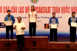 VĐV Hà Tĩnh giành HCV tại Giải vô địch các CLB Pencak Silat toàn quốc 2019