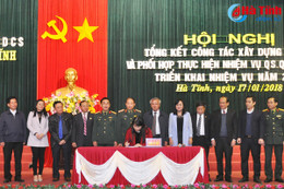 Phối hợp thực hiện tốt nhiệm vụ quân sự - quốc phòng năm 2018