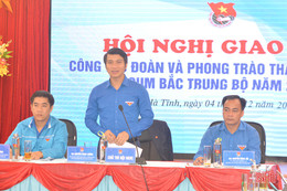 Đoàn các cấp cụm Bắc Trung Bộ thi đua lập thành tích chào mừng Đại hội lần thứ XIII của Đảng