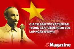 Giá trị dân tộc và thời đại trong bản Tuyên ngôn Độc lập ngày 2/9/1945