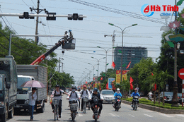 Lắp 18 "mắt thần" giám sát, xử lý ATGT trên QL 1A đoạn qua Hà Tĩnh