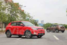 Ra mắt mẫu xe SUV đô thị Tivoli nhập khẩu giá bán 630 triệu