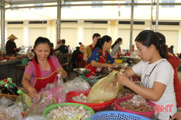 Hơn 90% tiểu thương từ chợ cũ vào kinh doanh tại chợ Bình Hương