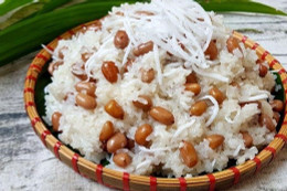 Xôi lạc - Món ăn quen thuộc trong bữa sáng