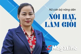 Nữ cán bộ nông dân ở Hà Tĩnh nói hay, làm giỏi