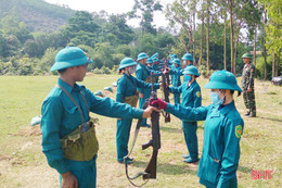 Bảo đảm an toàn vũ khí, phục vụ nhiệm vụ quân sự - quốc phòng địa phương