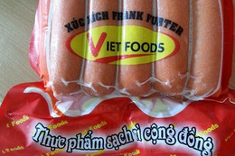 Xử nghiêm sai phạm trong kiểm tra sản phẩm xúc xích Vietfoods