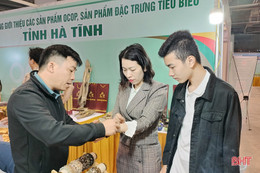 Hà Tĩnh trưng bày hơn 50 sản phẩm tiêu biểu tại Quảng Ninh