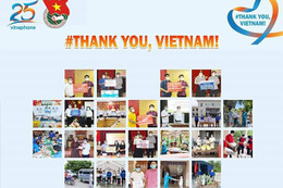 Gửi gắm lời cảm ơn tuyến đầu chống dịch qua chương trình “Thank you, VietNam”