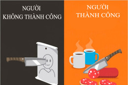 Khác biệt giữa người thành công và người không thành công