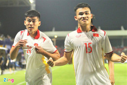 Cầu thủ trẻ Hà Tĩnh ghi bàn, U23 Việt Nam thắng U23 Singapore 7-0