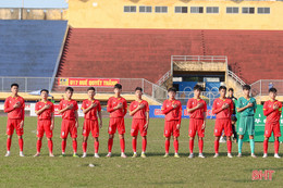 U17 Hồng Lĩnh Hà Tĩnh vào VCK U17 quốc gia sau 6 năm chờ đợi