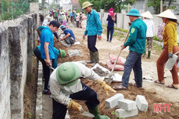 Thịnh Lộc ra quân, gần 1.000 người tham gia làm nông thôn mới