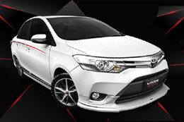 Toyota Vios TRD 2017 có giá bán 644 triệu đồng