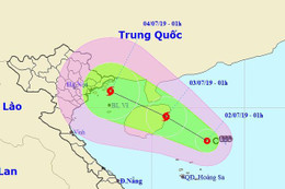 Áp thấp nhiệt đới khả năng mạnh thành bão hướng vào Bắc Bộ