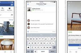 Facebook mở chợ đồ cũ cho người dùng trên di động
