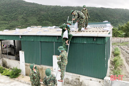 Bộ đội Biên phòng Hà Tĩnh chủ động phương án phòng chống thiên tai, tìm kiếm cứu nạn