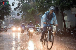 Không khí lạnh tràn về, Thanh Hóa - Thừa Thiên Huế có mưa vừa, mưa to, có nơi mưa rất to