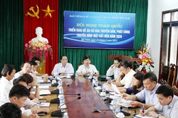 Hội nghị trực tuyến triển khai Đề án số hóa truyền dẫn, phát sóng truyền hình mặt đất đến năm 2020