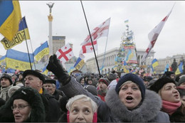 Ukraine: Biểu tình lớn lại diễn ra tại thủ đô Kiev