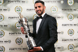 Riyad Mahrez giành danh hiệu Cầu thủ hay nhất năm của PFA