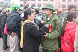 Tưng bừng ngày hội tòng quân