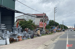 Cần di chuyển cơ sở sản xuất bia mộ ở TP Hà Tĩnh ra vị trí hợp lý