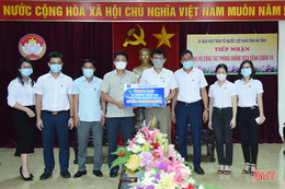 Ủy ban MTTQ Hà Tĩnh tiếp nhận thêm hơn 143 triệu đồng ủng hộ phòng, chống dịch Covid-19