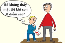 Điểm tốt của việc con học dốt