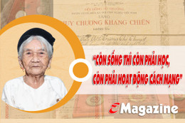 Cụ bà 75 năm tuổi Đảng: “Còn sống thì còn phải học, còn phải hoạt động cách mạng”