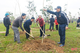 TP Hà Tĩnh ra quân hưởng ứng ngày cây xanh thành phố