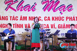 Khai mạc Trại sáng tác Dân ca ví, giặm Nghệ Tĩnh 2016