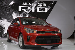 Hình ảnh Kia Rio 2018 vừa ra mắt tại Mỹ