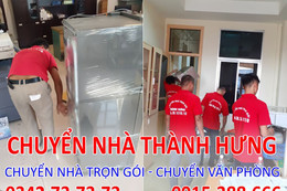 Dịch vụ chuyển nhà - chuyển văn phòng tại Hà Tĩnh