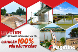 Hà Tĩnh quyết liệt tháo gỡ khó khăn, đặt mục tiêu giải ngân 100% vốn đầu tư công