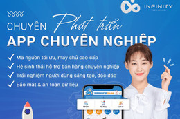 Infitech - Dịch vụ thiết kế App Mobile theo yêu cầu chuyên nghiệp