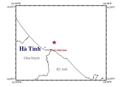 Viện Vật lý địa cầu thông tin về vụ động đất xảy ra ở vùng biển Hà Tĩnh