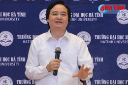 Đại học Hà Tĩnh phải là trung tâm đào tạo nhân lực chất lượng cao