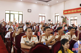 Đoàn kết, năng động, sáng tạo, đưa Nghị quyết Đại hội Đảng bộ Vũ Quang lần thứ V sớm đi vào cuộc sống