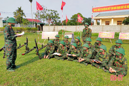 LLVT Hà Tĩnh góp phần đưa các chủ trương, chính sách đến với bộ đội và Nhân dân đầy đủ, kịp thời