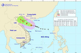 Cơn bão số 1: Biển động mạnh, Bắc Bộ mưa to, đề phòng lũ quét