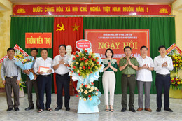 Lãnh đạo tỉnh chung vui “Ngày hội toàn dân bảo vệ an ninh Tổ quốc” tại Lộc Hà