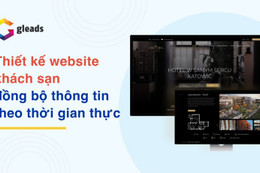 Thiết kế website khách sạn đồng bộ thông tin theo thời gian thực