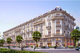 Kiến trúc Chateau “có một không hai” tại Shophouse D". Metropole Hà Tĩnh