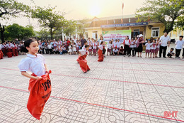 Thiếu nhi Hà Tĩnh náo nức với Ngày hội “Thiếu nhi vui khỏe - Tiến bước lên Đoàn”