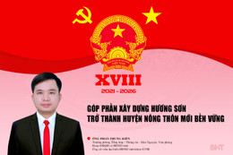 Góp phần xây dựng Hương Sơn trở thành huyện nông thôn mới bền vững