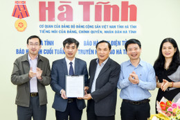 Báo Hà Tĩnh có tân Phó Tổng biên tập