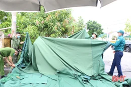 TP Hà Tĩnh thu hẹp phong tỏa vùng cách ly y tế ở xã Thạch Trung và phường Nguyễn Du