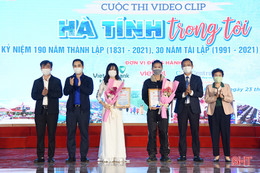 Trao giải 15 tác phẩm xuất sắc Cuộc thi video clip “Hà Tĩnh trong tôi”